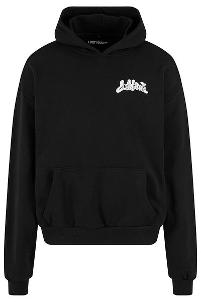 Lost Youth Herren Ly Hoody - Blurred Flowers