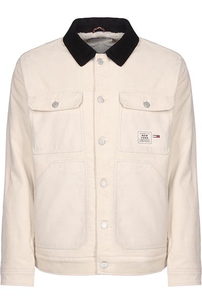 Tommy Hilfiger Herren Tommy Jeans Cord Ix Worker Jeansjacke