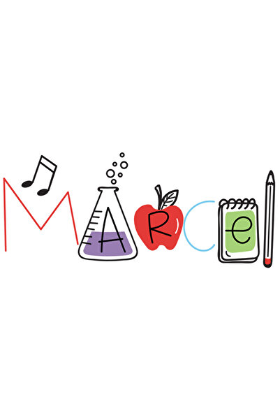 StoryGift Romania Sticker Adeziv 90CM Cu Numele Marcel, si Mesaj Amuzant, Cur...