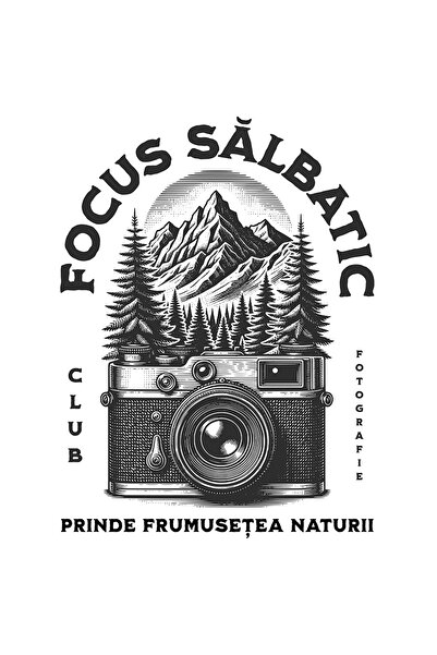 StoryGift Romania Sticker Adeziv 90CM Adeziv aparat foto in padure printre mu...