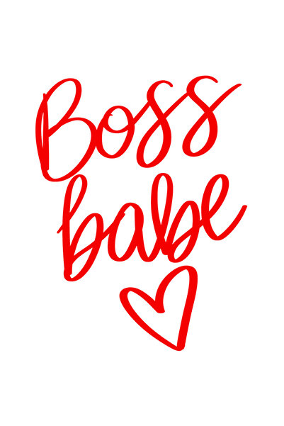 StoryGift Romania Sticker Exterior cu inimioara pentru o sefa iubita - afacer...