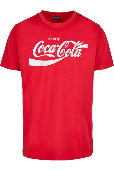 Merchcode Herren Coca Cola Logo T-Shirt