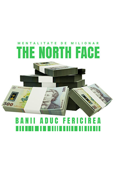 StoryGift Romania Sticker Autocolant 70CM _The North Face_ - Banii Aduc Feric...