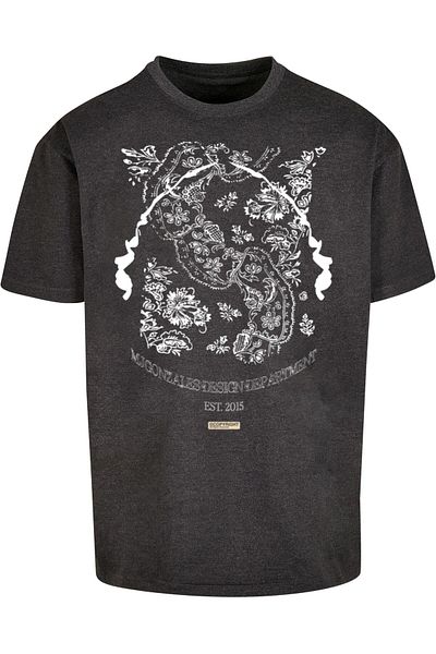 MJ Gonzales Damen Ladies Paisley X Heavy Oversized Tee