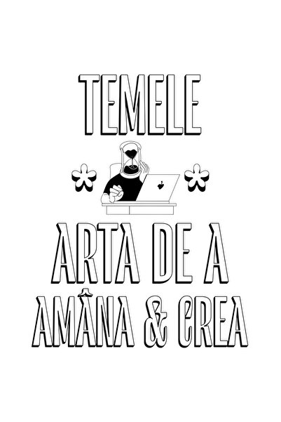 StoryGift Romania Sticker Autocolant 70CM Adeziv Teme_ Arta de a amana si cre...