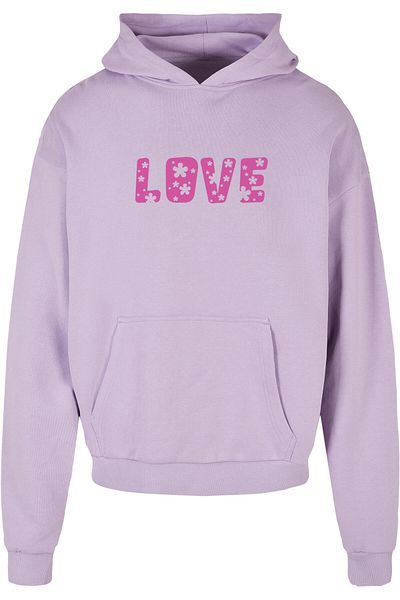 Merchcode Herren Valentine's Day - Flowers Love Ultra Heavy Hoody