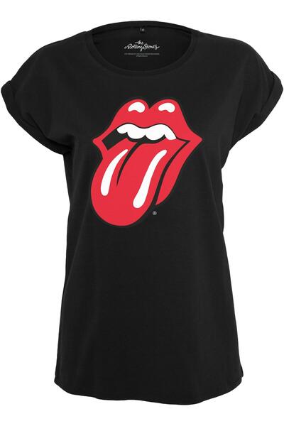 Merchcode Damen Ladies Rolling Stones Tongue Tee