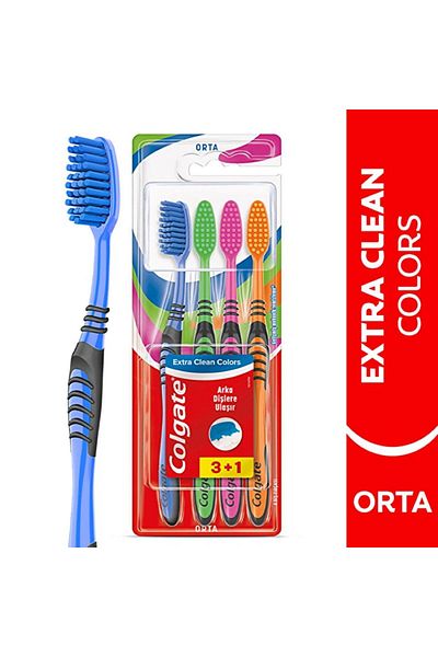 Colgate Extra Clean Colors 3+1*12