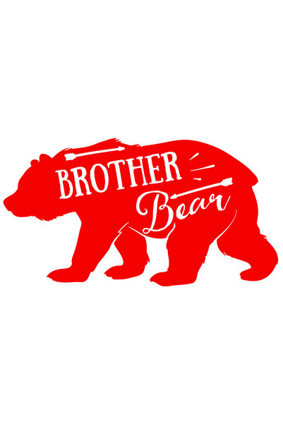 StoryGift Romania Sticker Adeziv 90CM Exterior cu o figura de urs si sageti c...