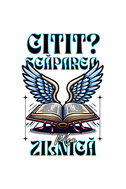 StoryGift Romania Sticker Adeziv 90CM Adeziv citt scaparea mea zilnica, iubit...