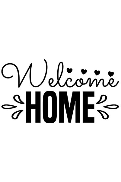 StoryGift Romania Sticker Eticheta 40CM Exterior cu inimioare si mesaj de bun...