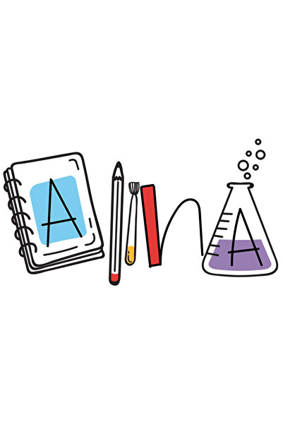 StoryGift Romania Sticker Adeziv 90CM Cu Numele Alina, Scoala, Chimie, Materi...