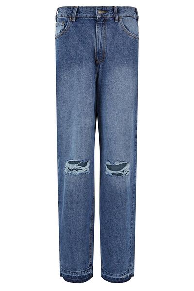 MJ Gonzales Herren Mj Destroyed Baggy Denim