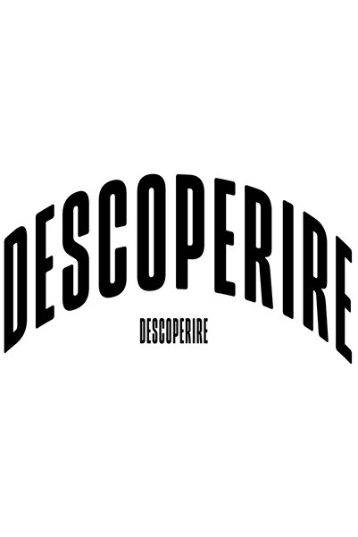 StoryGift Romania Sticker Eticheta 50CM Cuvantul Descoperire, Motivational, S...