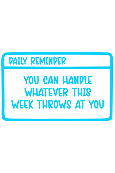 StoryGift Romania Sticker Autocolant 70CM Exterior cu mesaj in engleza "You c...