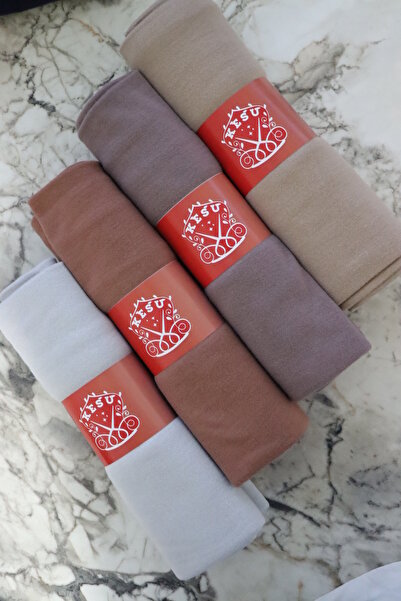 Kesu Набір з 4 шарфів з бавовняної тканини