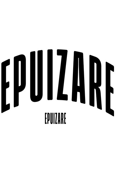 StoryGift Romania Sticker Eticheta 50CM Cuvantul Epuizare, Motivational, Self...