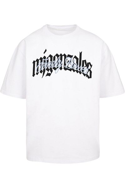 MJ Gonzales Herren Mjg Heavy Oversized Tee – Eternally Blessed Logo