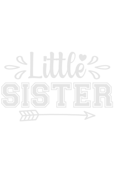 StoryGift Romania Sticker Autocolant 30CM Exterior pentru o surioara mai mica...