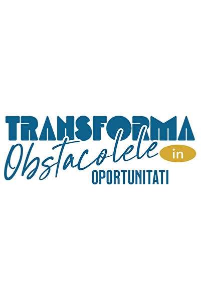 StoryGift Romania Sticker Autocolant 70CM Adeziv Text Motivational Transforma Obstacolele In Oportunitati cu Ma