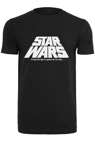 Merchcode Herren Star Wars Original Logo Tee