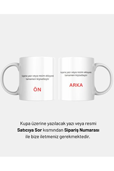 Kişiye Özel Baskılı Kupa Bardak – Fotoğraf ve Yazı ile Tasarla