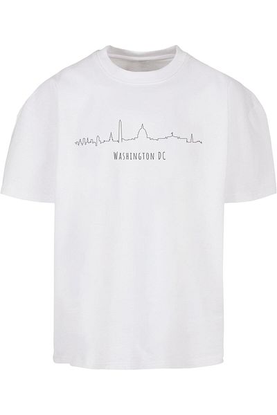 Merchcode Herren Washington Ultra Heavy Cotton Box T-shirt
