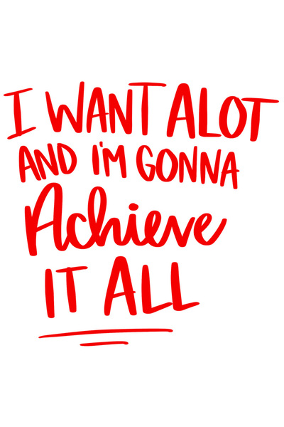 StoryGift Romania Sticker Exterior cu mesajul "Vreau mult si voi realiza totu...