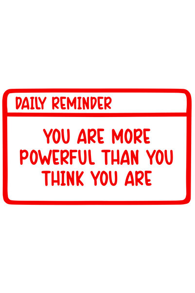 StoryGift Romania Sticker Autocolant 70CM Exterior cu text motivational "Esti...