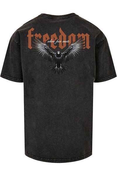 MJ Gonzales Herren Brave Soar - Heavy Acid Washed Tee