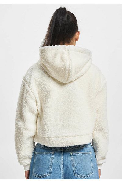 DEF Damen Teddy Zipper Hoody