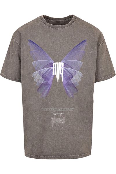 MJ Gonzales Ladies Metamorphose V.6 Acid Washed Heavy Oversized Tee