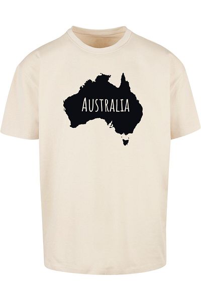 Merchcode Herren Australia Heavy Oversize Tee-by102