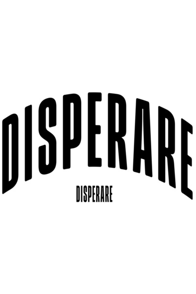 StoryGift Romania Sticker Adeziv 90CM Cuvantul Disperare, Motivational, Self ...