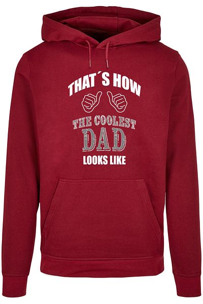 Merchcode Herren Coolest Dad Basic Hoody