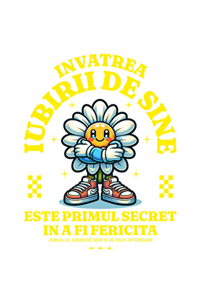 StoryGift Romania Sticker Autocolant 70CM Invtarea iubirii de sine-Este primu...