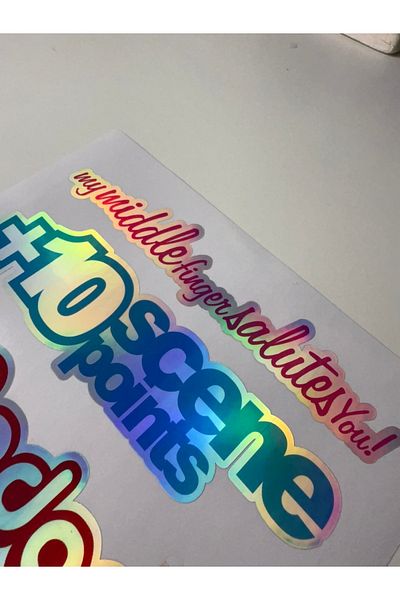 cakaybu Car Sticker (Sticker) Notebook, Helmet, Wall, Bicycle, Motorcycle, Cabinet, Door A4 Sizes