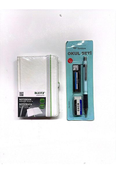 Tombow Versatil Sh-300 0.7 Pastel School Set-Leitz Complete Notebook A6 Lined White-Set 23