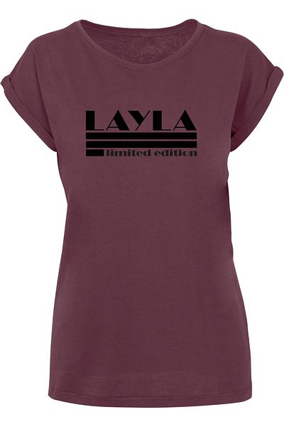 Merchcode Damen Ladies Layla - Limited Edition T-shirt