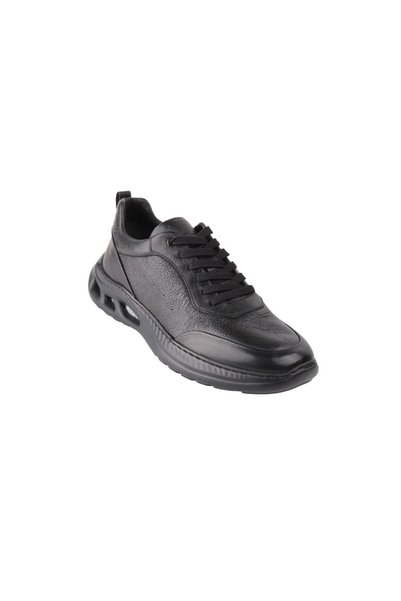 MARCOMEN 21085 SIYAH-SIYAH SNEAKER DERI AYAKKABI