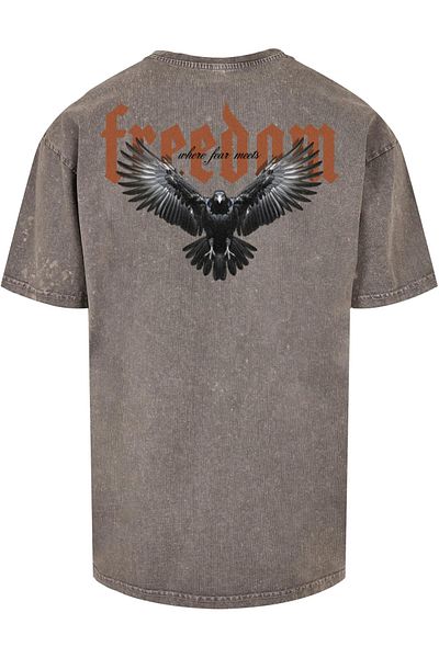MJ Gonzales Herren Liberation Doves - Heavy Acid Washed Tee