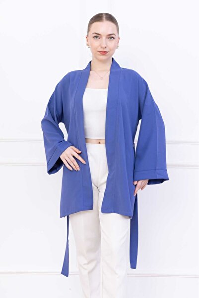 COTTOWOO Kadın Kimono Kuşaklı
