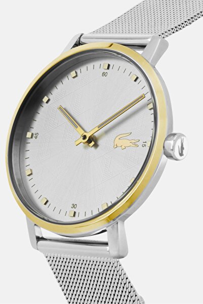 Lacoste Women 2001286 Stainless Steel Watch 40 Mm, Silver