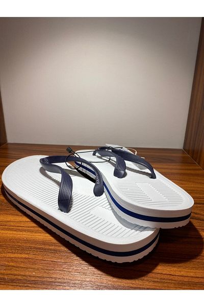 U.S. Polo Assn. Base. Polo Assn. Men's Brasia White Slippers