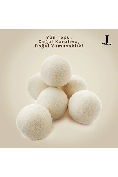 Genel Markalar Yün Çamaşır Kurutma Makinesi Topu 3 Adet