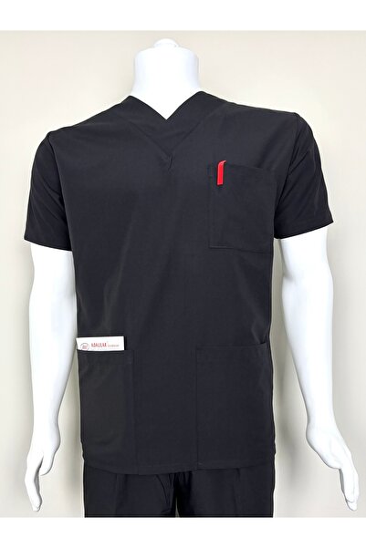 ADALILAR TEKSTİL جراحة طبيب طبيب للجنسين (قميص واحد)