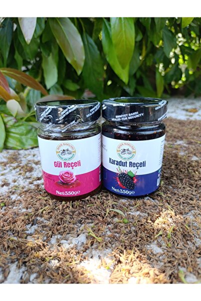 irfan bakliyat Gül Reçeli Ve Karadut Reçeli Toplam 700 gr