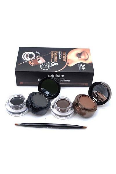 unbranded Ministar Eyebrow and Kajal Cream 2-in-1 by Miss Five
