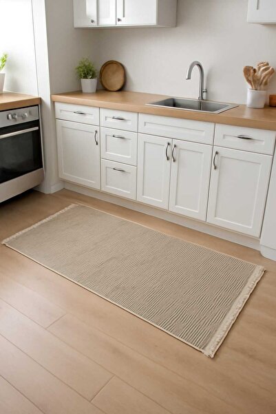 KARAR HALI 80X150 ÖLÇÜSÜNDE KAHVERENGİ-GRİ-PEMBE-TURKUAZ-SİYAH DOKUMA KİLİM