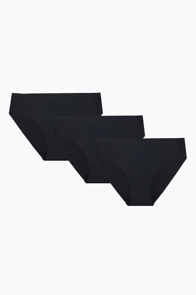 NBB 3-Piece Laser Non-Marking Cutting Basic Panties Women